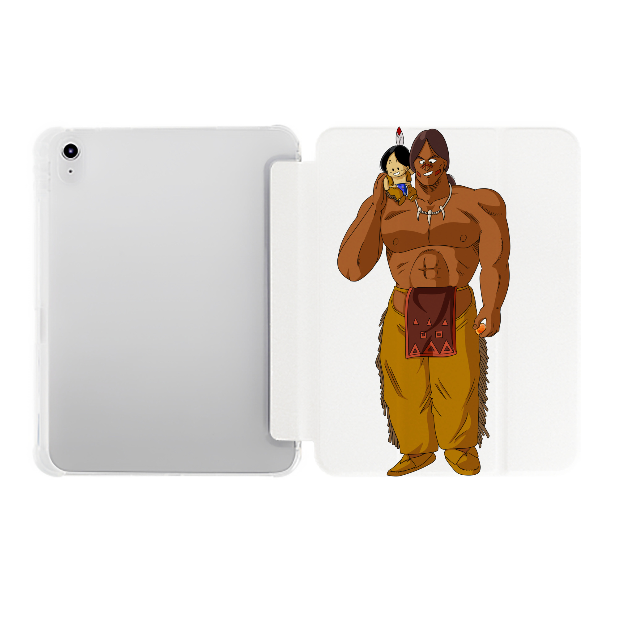 （画像用） ドラゴンボール DRAGON BALL IPad ケース ペン収納付き 三つ折りスタンド PUレザー×シリコン 対応機種9.5/10.5/10.9インチ